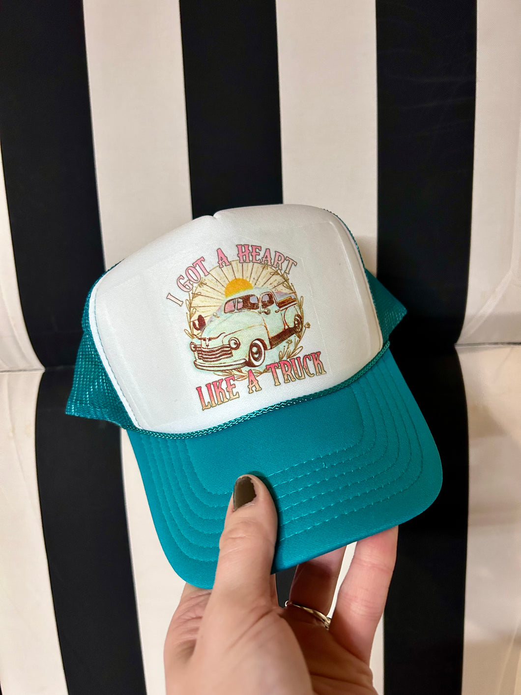 “Heart Like a Truck” Ballcap