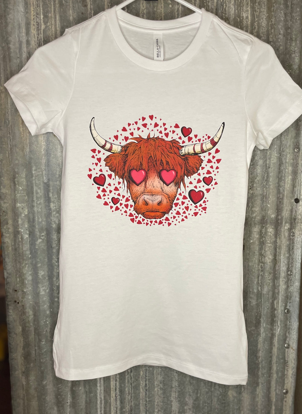 Valentine Cow Tee